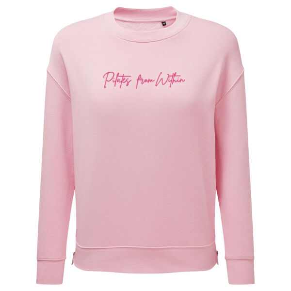 Pilates from within zip sweatshirt on Pink Thumbnail