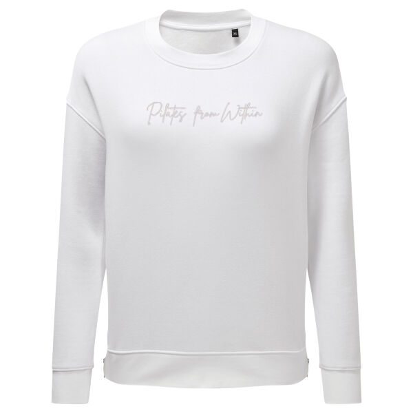 Pilates from within zip sweatshirt on white  Thumbnail