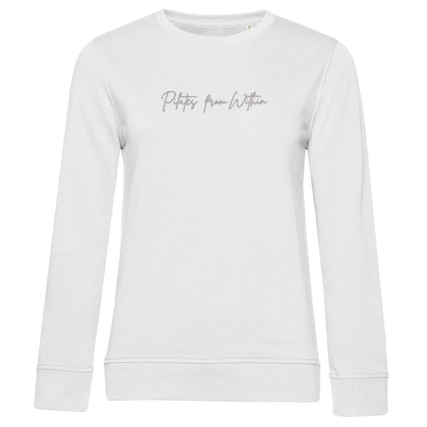 Pilates from within  sweatshirt on off white  (no zip) Thumbnail