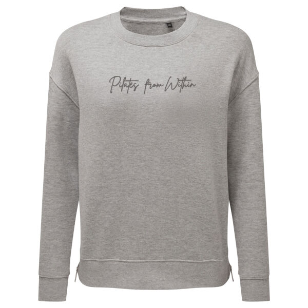 Pilates from within zip sweatshirt on Grey Thumbnail